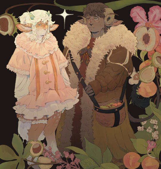 Satyr &amp; Fawn, Digital, 2025