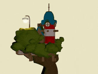 Treehouse, 3d Model, 2025
