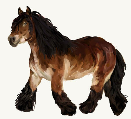 Horse, Digital, 2023