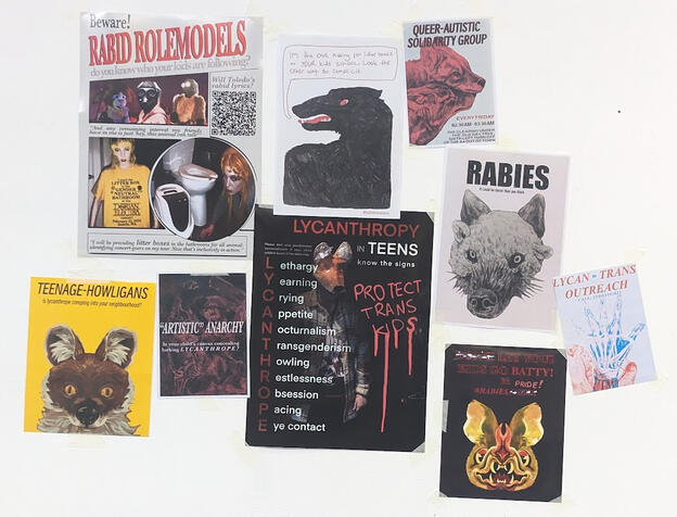 Rabies!, print, 2024